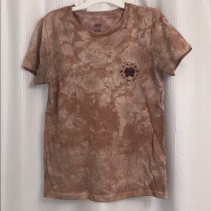 Vans Tan Tie-dye shirt size:XS